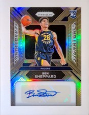 2023-2024 Panini Prizm - Ben Sheppard Sensational Signatures Auto (RC) picture