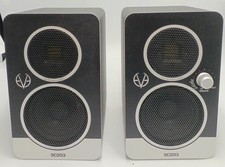 DDP EVE Audio SC203 Stereo Desktop Speaker Pair w/Accessories Tested TB01 2.5/PC picture