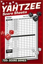 Score Pads for Yahtzee : Large Print 6X9 Yahtzee Score Sheets 720+ Games for Sco picture