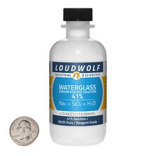 Sodium Silicate / 4 Ounce Bottle / 99.9% Pure Reagent Grade / 41% Solution / USA picture