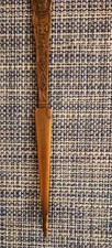 Antique c1920s Scottish Rite Masons Seattle  Freemasonry Brass Letter Opener picture