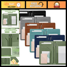 6 Pcs Colorful Server Book with Zipper Pockets & Money Pocket - Waitress Organiz picture