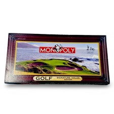 2005 Monopoly Golf Signature Holes Edition Board Game New Open Box Complete picture