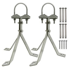 Windproof Antenna Mounting Bracket, Antenna Wall Mount,Heavy Stainless Steel picture