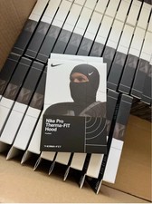 Nike Pro Therma-Fit Hyperwarm Hood Ski Mask Black One Size Fits All picture