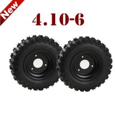Pair 4.10-6 Tire with 3 Lug Rim 6