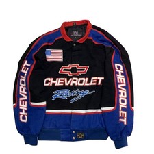 JH Design Chevrolet Racing Jacket XL NASCAR Officially Licensed Unisex Adult picture
