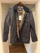 Barbour Ashby Waxed Jacket - NWT picture