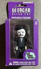 Accoutrements Li'l Edgar Allan Poe Posable Figure Series B Authors Boxed Comic picture