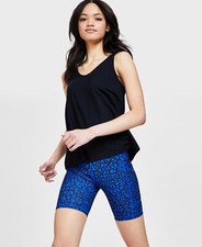 NWT Ideology Women's Jersey Scoop Neck Tank Top Black Size XS $30 JJ465 picture