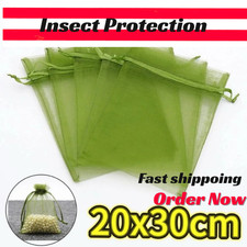 20/50/100Pcs Garden Mesh Net Bags Vegetable Fruit Grapes Insect Protection Pouch picture