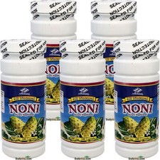 5 X Bottles All Natural Noni Extract 400 mg 180 Capsules picture