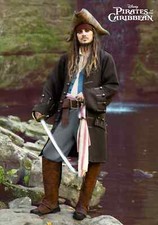 Deluxe Jack Sparrow Pirate Costume for Men picture
