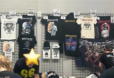 NEW Megadeth tour merch 2026 reprint picture