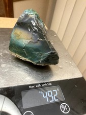 Rare central Oregon old stock Skaggs jasper AAA highest grade gem quality 492g picture