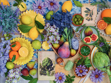 RAVENSBURGER 500 PIECE PUZZLE HERBS & FLOWERS 2026 W.J.P.C. *PRE ORDER* ✅OUT ALL picture