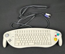 ASCII Nintendo GameCube Keyboard Controller Yellowed TESTED- US Seller picture