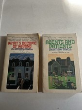 ANTHONY POWELL 2 Vintage PB Lot PL AGENTS AND PATIENTS WHAT'S BECOME OF WARING picture