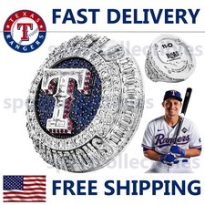 2023 Texas Rangers World Series Ring - SEAGER #5 NEW - Fan Gift MLB Replica Ring picture
