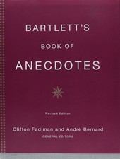 Bartlett's Book of Anecdotes picture