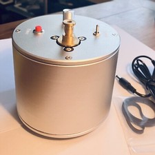 turntable motor adjust speed aluminium alloy body silver color picture