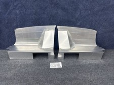 1979-93 FORD MUSTANG FOX CONTOURED INNER FENDER SKIRTS Rh Lh Aluminum Scott Rod picture