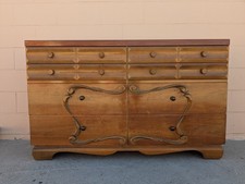 Vintage Mid-Century Modern Wooden Dresser picture