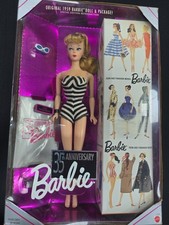 1993 Mattel 35th Anniversary Barbie 1959 Reproduction Doll NRFB Original Box picture
