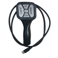 AFTERMARKET 4 PIN STRAIGHT BLADE FISHER SNOW PLOW HANDHELD CONTROLLER WHITE PLUG picture