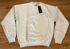 adidas Y-3 Yohji Yamamoto Brushed Terry Crew Sweatshirt KE9751 ‘Chalk Pearl’ XS picture