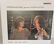 Cyprien Katsaris Presents Katrin Hagen Brahms Audio CD Factory Sealed NEW picture