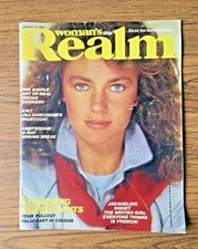 Vintage Woman’s Realm Magazine 16 January 1982 Jacqueline Bisset Cover 1980s picture