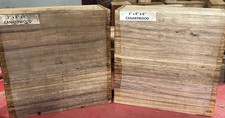 TWO (2) BEAUTIFUL EXOTIC CANARYWOOD BOWL BLANKS TURNING WOOD LUMBER 8