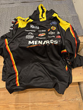 ProSphere NASCAR Menards Pullover Hoodie Sweatshirt 3XL Black 100% Polyester NWT picture