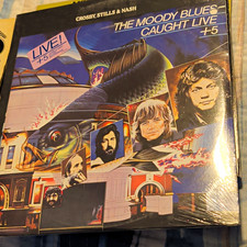 The Moody Blues Caught Live +5 Live Edition Record Album picture