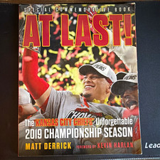 Matt Derrick At Last Chiefs 2019 Championship Season Trade PB Triumph Books picture