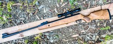 Hunting Air Pellet Rifle Gun 1000/800 FPS Auto Double Safety Break Barrel Wood picture