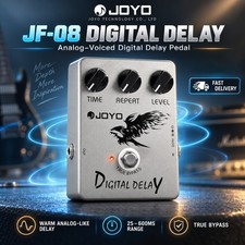JOYO Digital Delay Guitar Pedal Range True Bypass Time/Repeat/Level Open Box picture