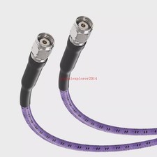 1.85mm Male Male VNA High Precision Test Armored RF PTFE Cable Assembly 0.5m picture