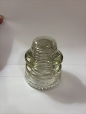 VINTAGE HEMINGRAY 19 CLEAR INSULATOR 4