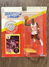 Starting Lineup Michael Jordan Bulls 1991 Figure and Coin picture