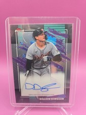 Topps Finest 2026 Dillon Dingler Tigers Finest Autograph Refractor FA-DD picture