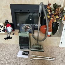 VTG 1980's Hoover Dimension 1000 Canister Vacuum Cleaner S3281-SELLER REFURB picture