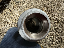 Crouse-Hinds UNY305B 3-1/2in Aluminum Straight Coupling NPT F-F Conduit picture