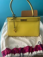 Tory Burch handbag - Yellow preowned excellent condition with dust bag picture