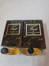 2 Vintage Van Cleef & Arpels First EDT Mini Perfume 2 Bottles Boxes France picture