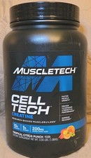 MuscleTech Cell Tech Creatine, Tropical Citrus Punch, 3 lbs (1.36 kg) BB 01/2028 picture