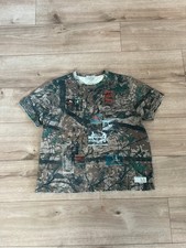 USAL Project Green Camo Cropped T-Shirt Size M picture
