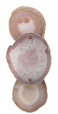 Jamie Young Trinity Wall Sconce in Pale Lavender Agate G1438 picture
