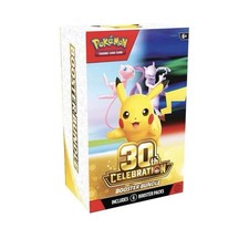 3/6 Packs-Pokemon 30th Celebration Partial Booster Bundle Sealed check desc picture